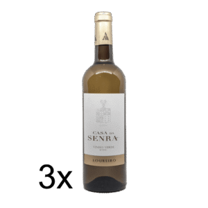 Vinho Casa da Senra Loureiro Caixa 3 unidades